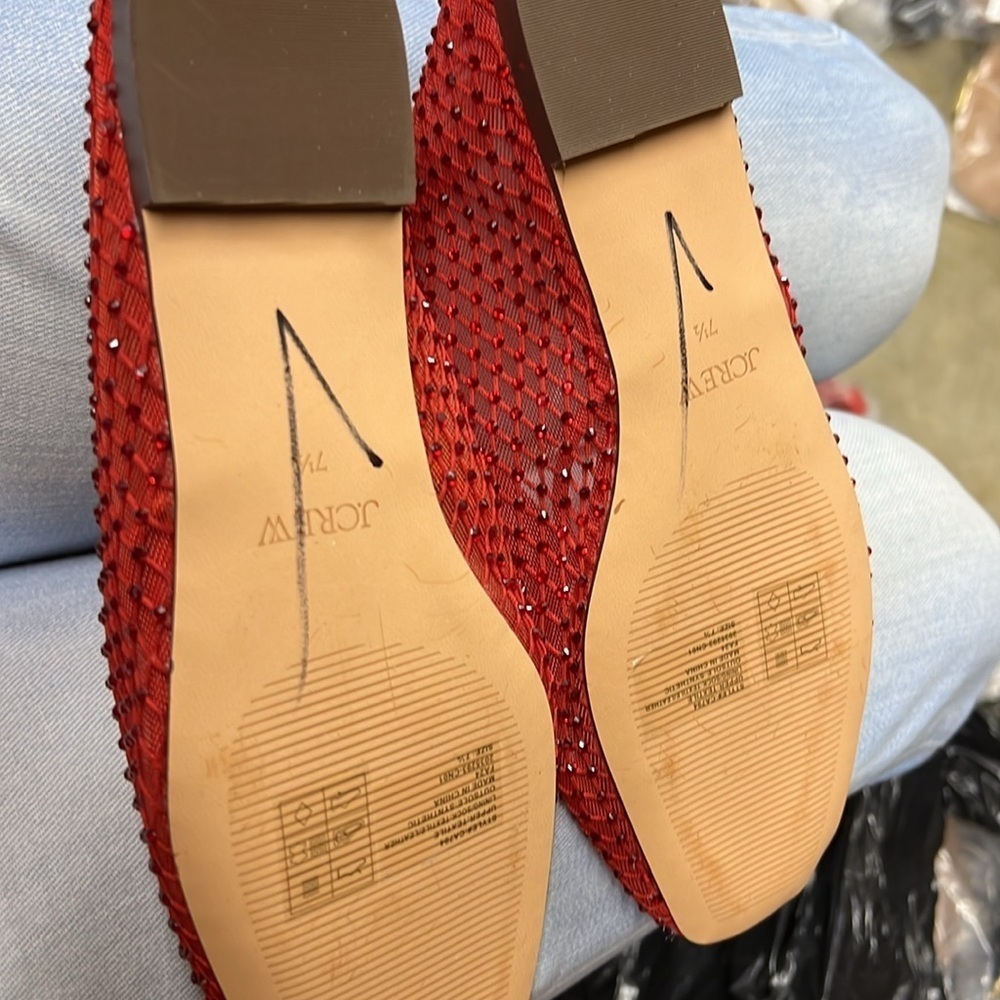 J Crew Quinn Mary Jane ballet flats in crystal mesh CA794 - Picture 3 of 3